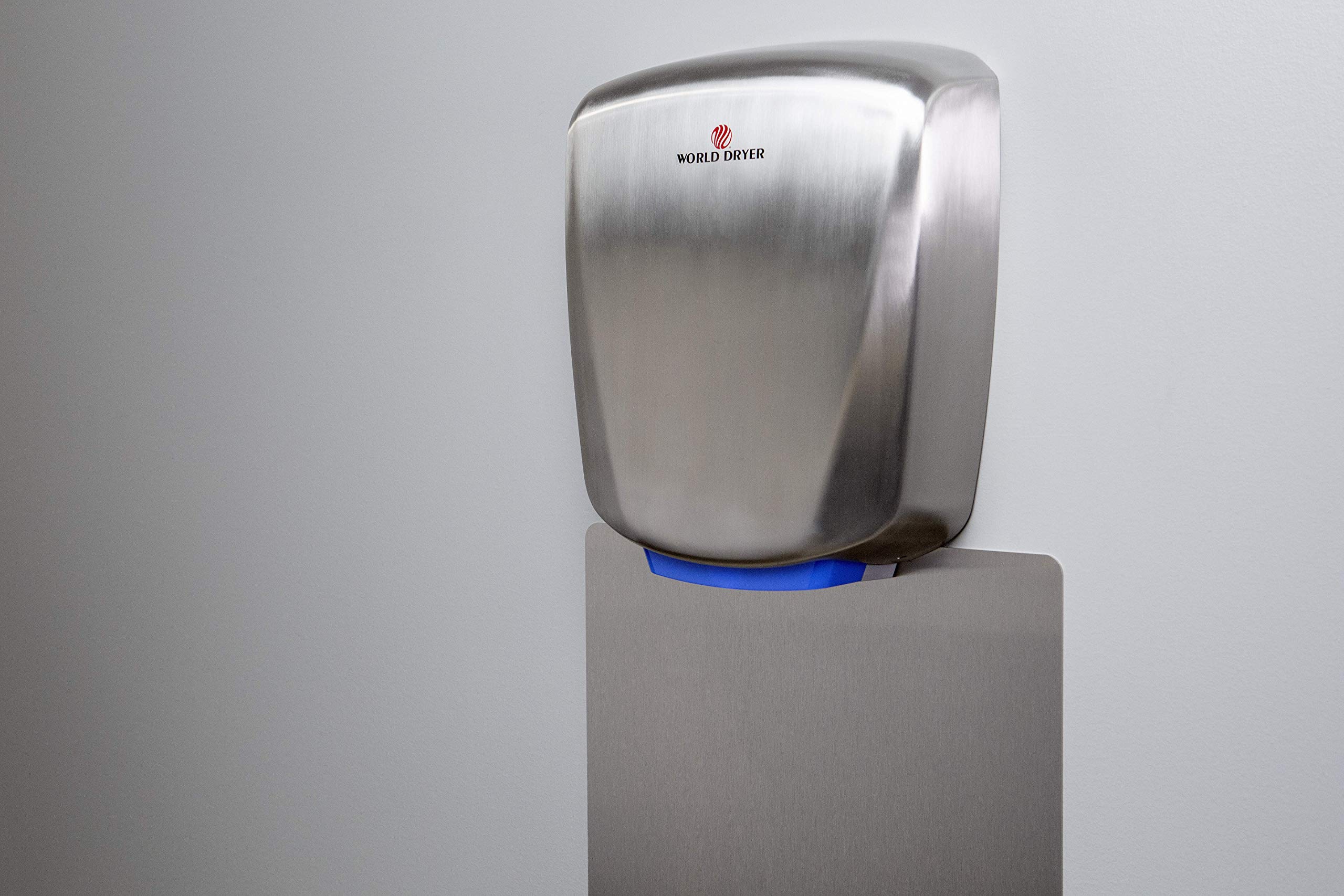 World Dryer Q-972A2 HEPA-Filtered VERDEdri, Polish S/S, Surface-Mounted ADA Compliant, Energy-Efficient High-Speed Dryer, Universal Volt - Image 7