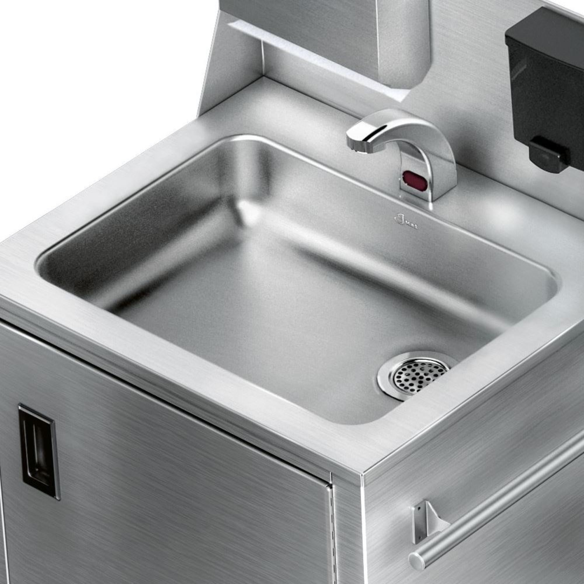 Just HYG1ECO Portable Handwash Station, Silver - Image 4