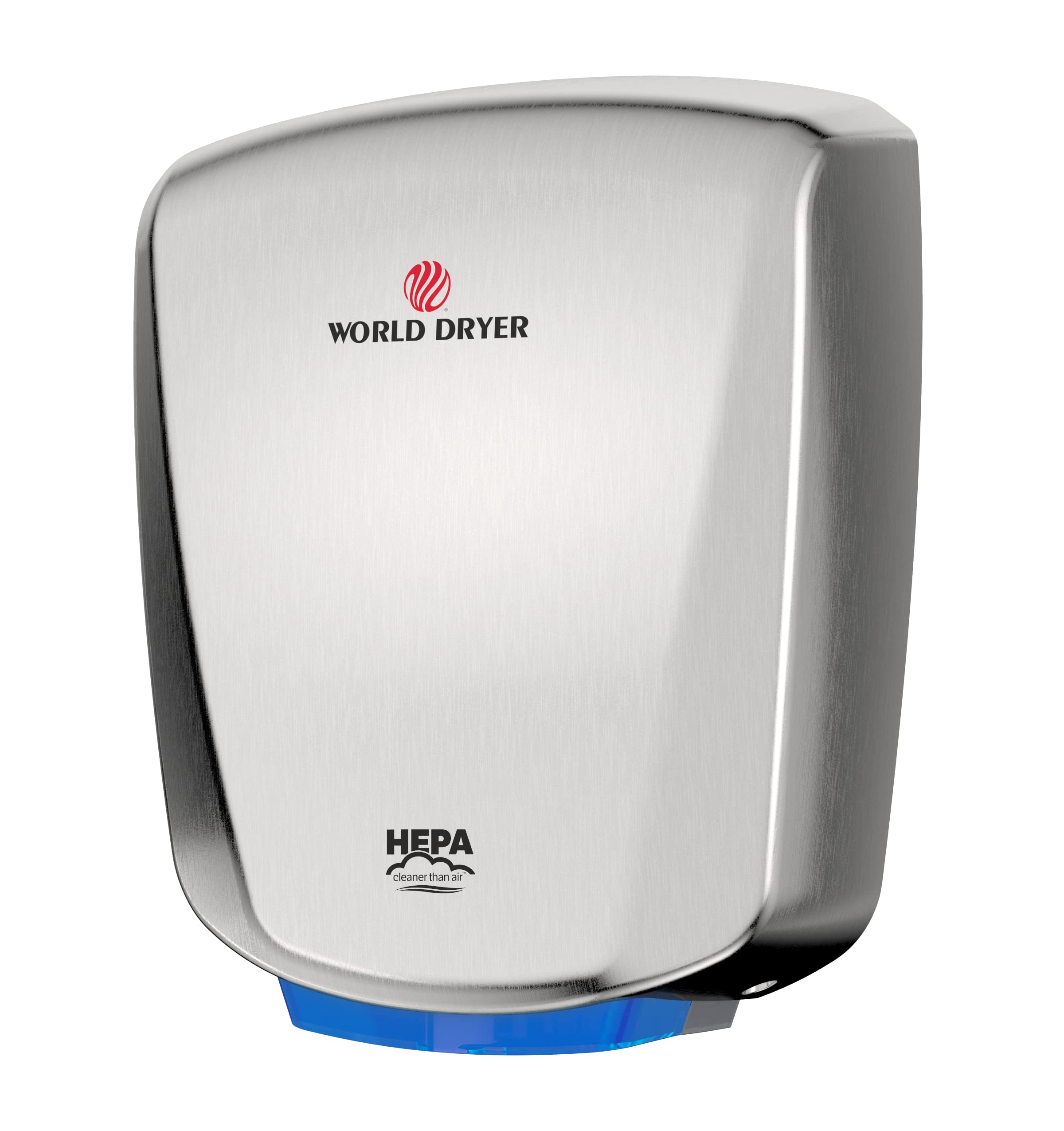 World Dryer Q-972A2 HEPA-Filtered VERDEdri, Polish S/S, Surface-Mounted ADA Compliant, Energy-Efficient High-Speed Dryer, Universal Volt - Image 9
