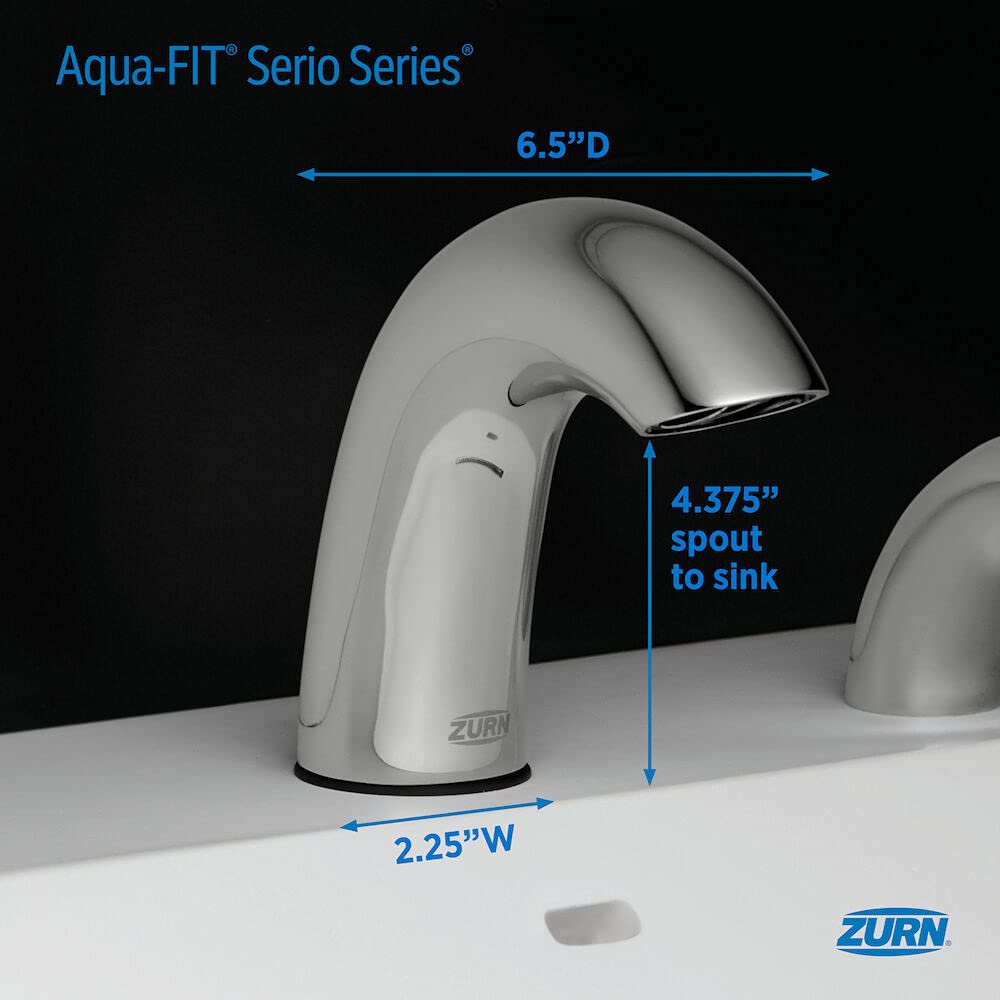 Zurn Aqua-FIT® Serio Series® Single Post Faucet with 1.5 gpm Aerator in Chrome - Image 13