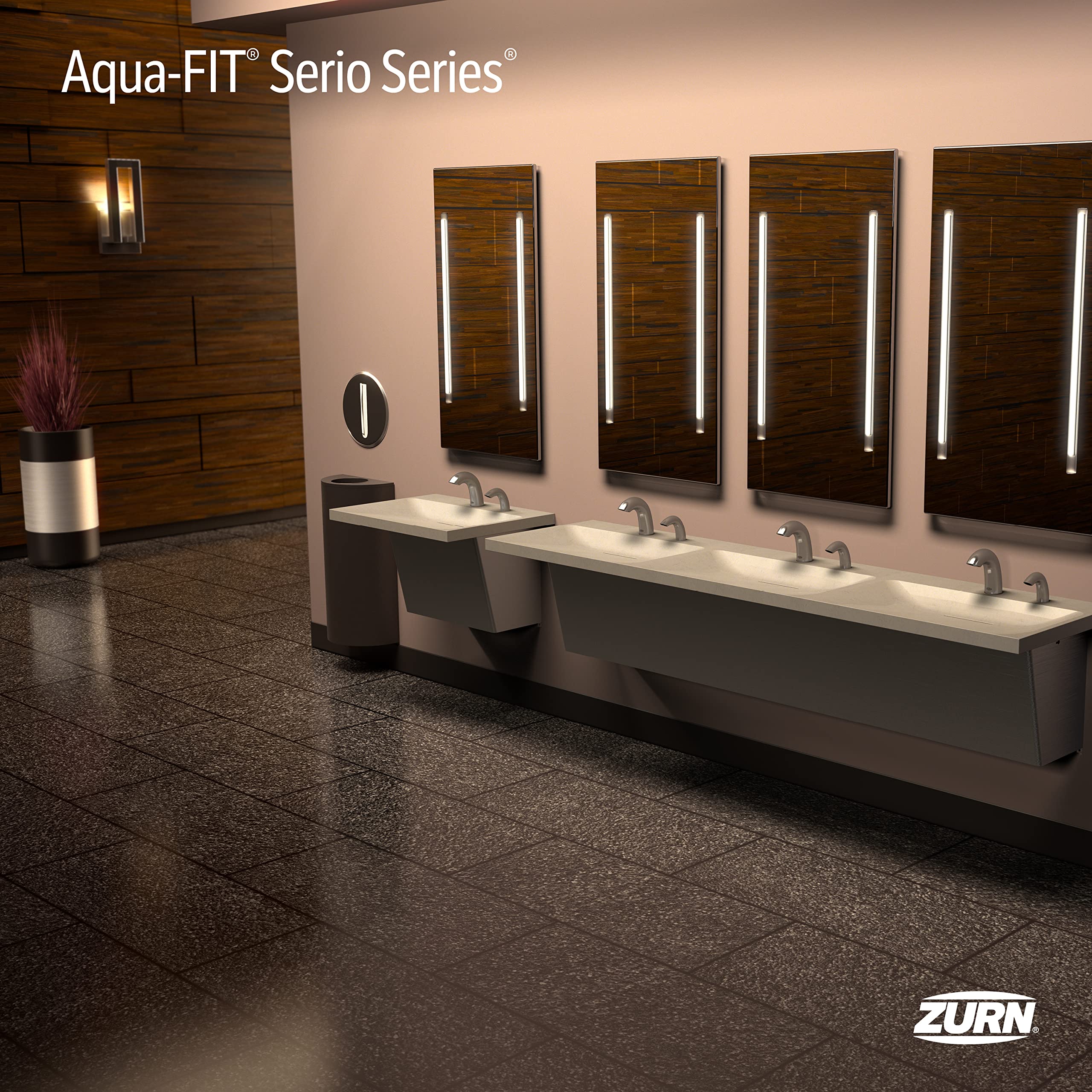 Zurn Aqua-FIT® Serio Series® Single Post Faucet with 1.5 gpm Aerator in Chrome - Image 8