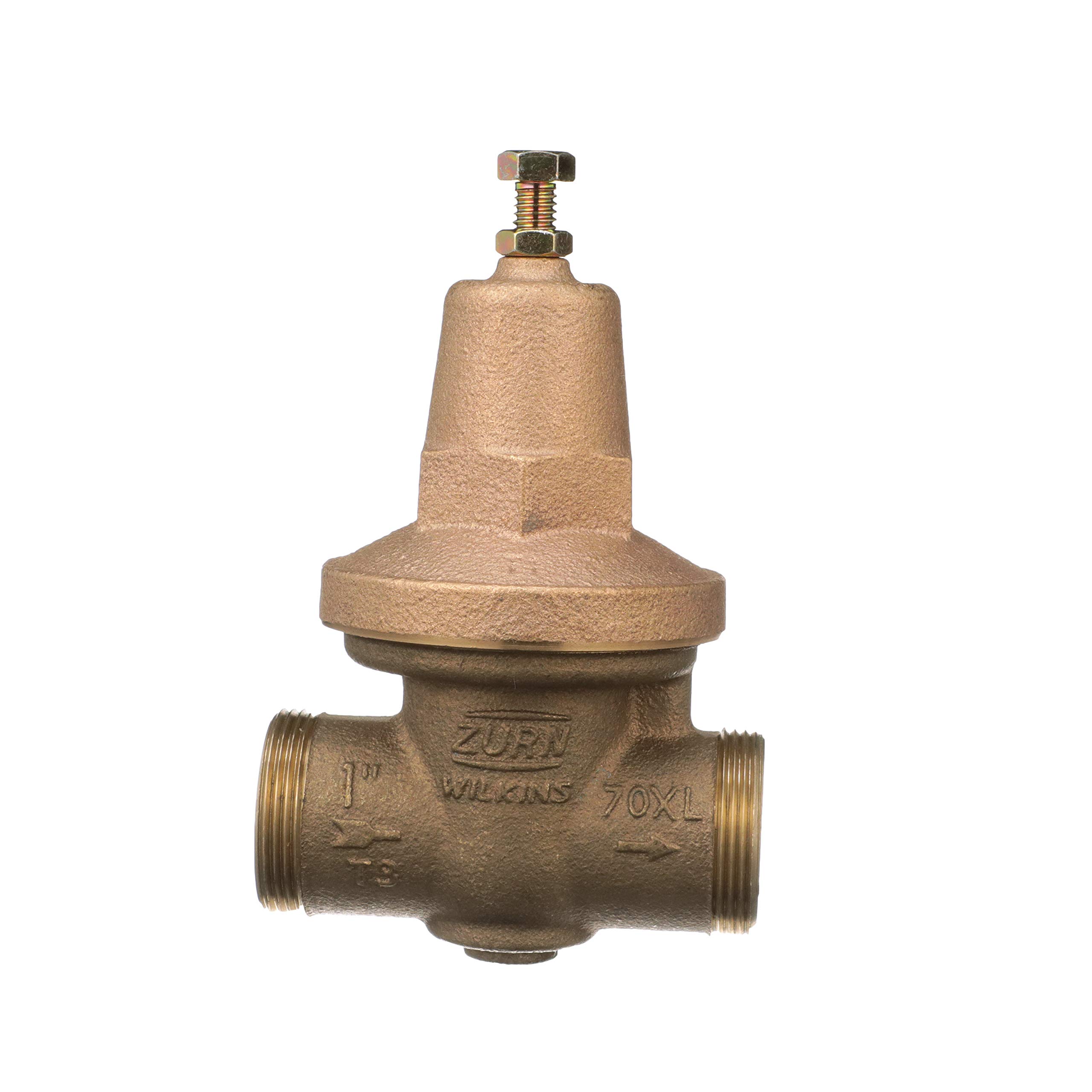 Zurn Wilkins 1-70XLDU 1" 70XL Pressure Reducing Valve with Double Union FNPT Connection - Image 3
