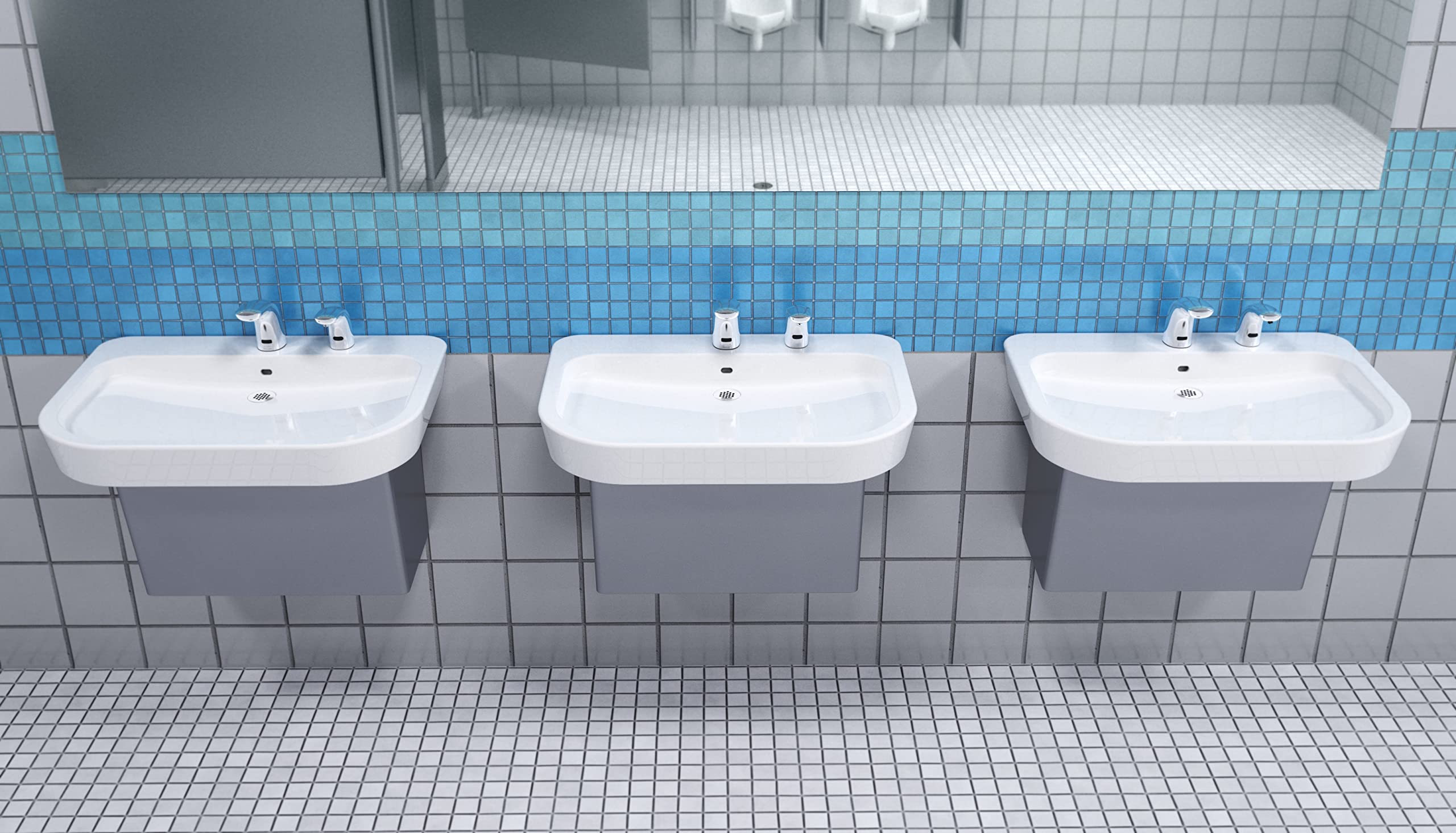 Zurn Z6956-XL-F Aqua-FIT Cumberland Series Single Post Sensor Faucet with 0.5 GPM in Chrome - Image 9