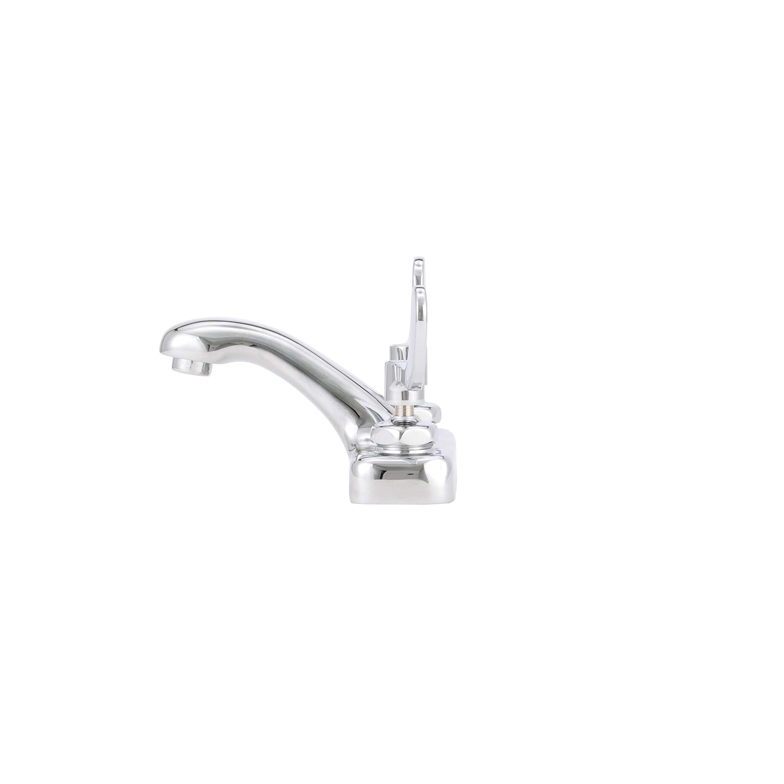 Zurn Z81104-XL AquaSpec 4" Centerset Faucet, 4" Integral Spout, 2.2 GPM Pressure-Compensating Aerator, 4" Wrist Blade Handles, Chrome - Image 7
