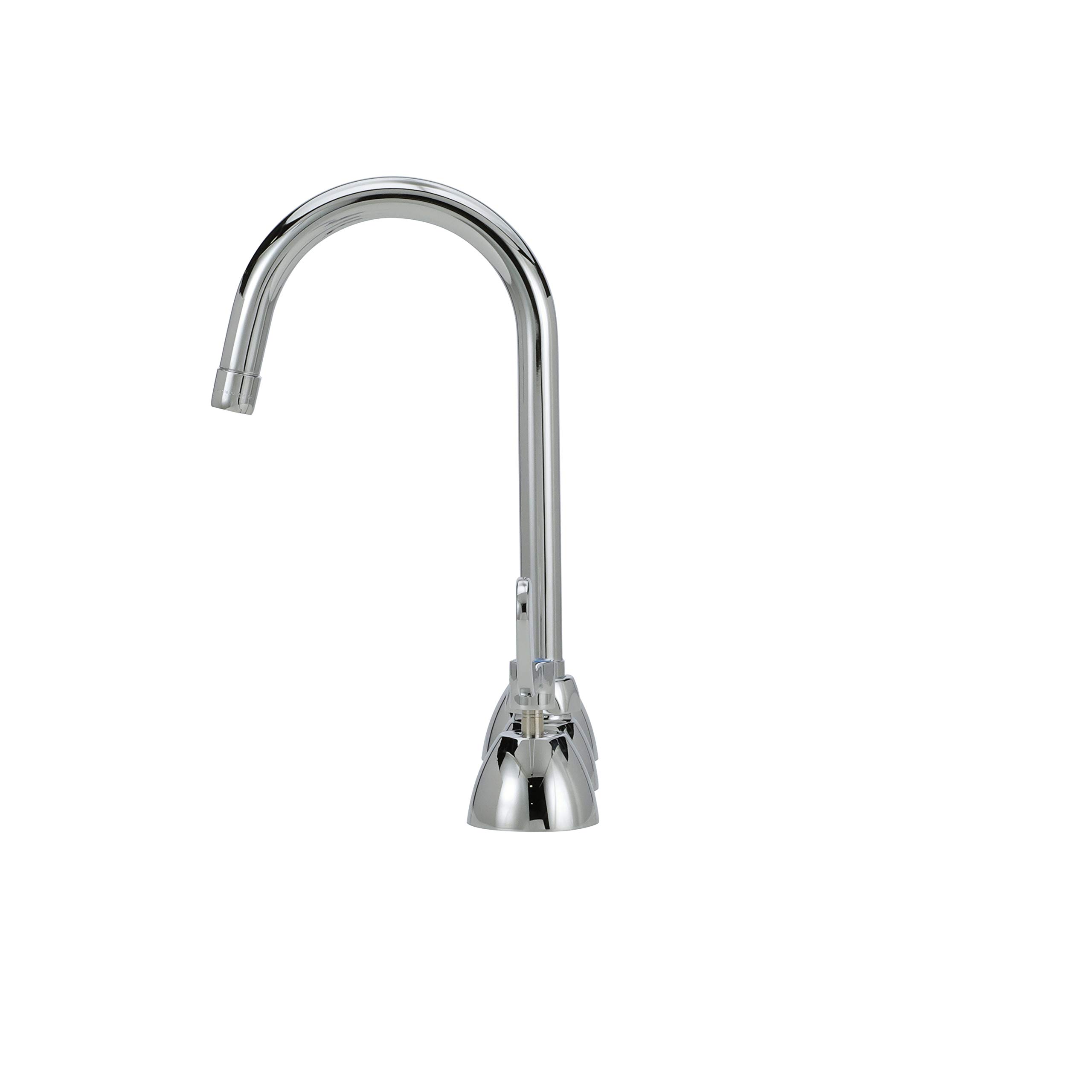 Zurn Z831B4-XL AquaSpec Widespread Gooseneck Faucet, 5 3/8" Spout, 2.2 GPM Pressure-Compensating Aerator, 4" Wrist Blade Handles, Chrome - Image 7